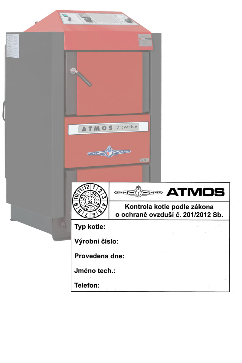 Kontrola revize kotle atmos podle zakona o ochrane ovdusi